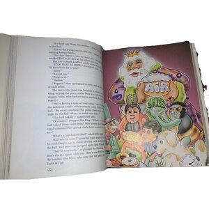 Vintage 1983 Star flight Reading Book Ephemera Retro Illustrations Junk Journal